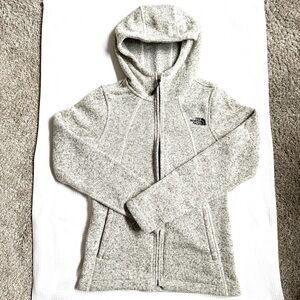 The North Face Light Gray Fleece Jacket